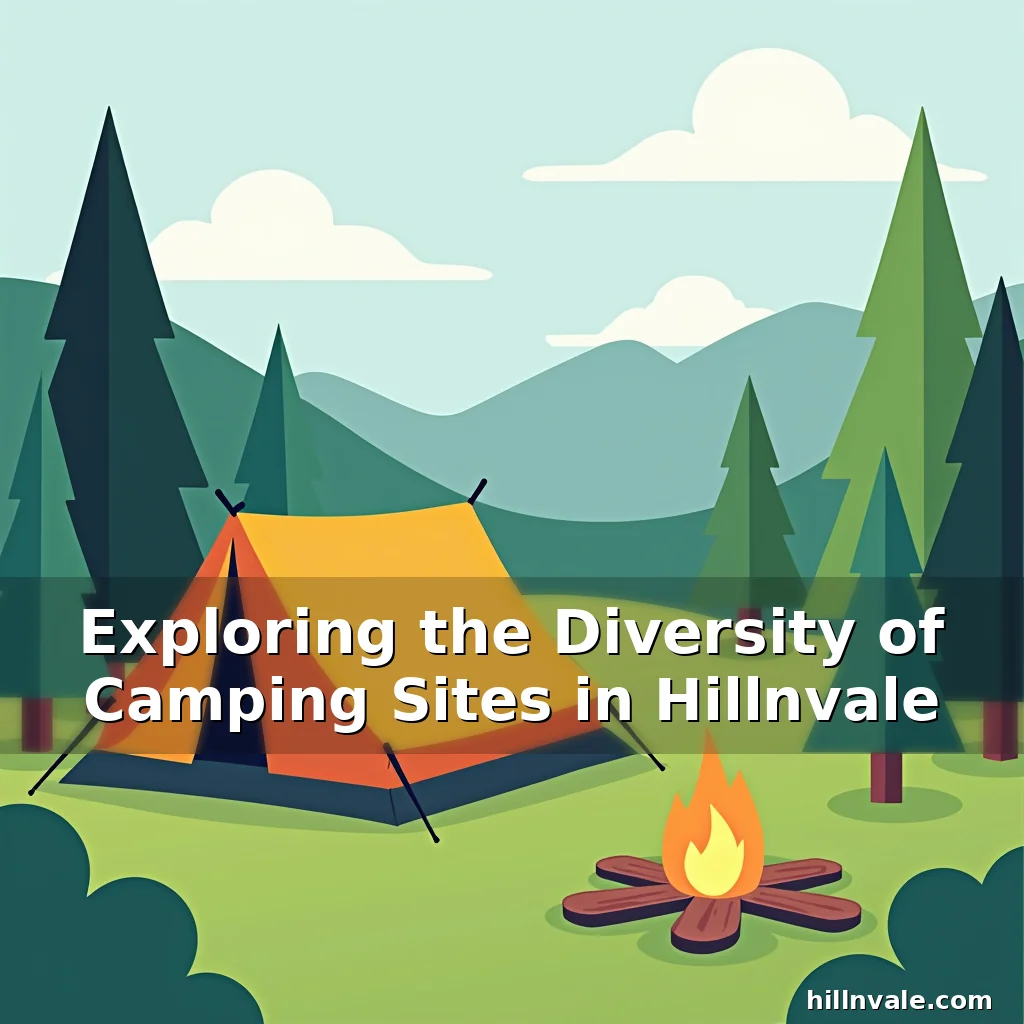 Read more about the article Exploring the Diversity of Camping Sites in Hillnvale