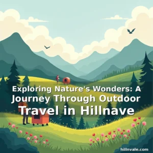 Artistic representation for Exploring Nature's Wonders: A Journey Through Outdoor Travel in Hillnave