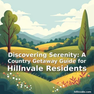 Read more about the article Discovering Serenity: A Country Getaway Guide for Hillnvale Residents