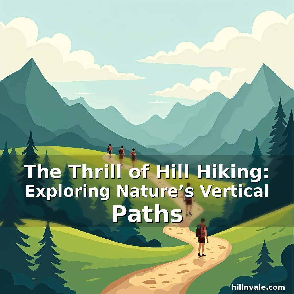 Read more about the article The Thrill of Hill Hiking: Exploring Nature’s Vertical Paths