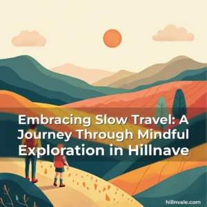 Read more about the article Embracing Slow Travel: A Journey Through Mindful Exploration in Hillnave