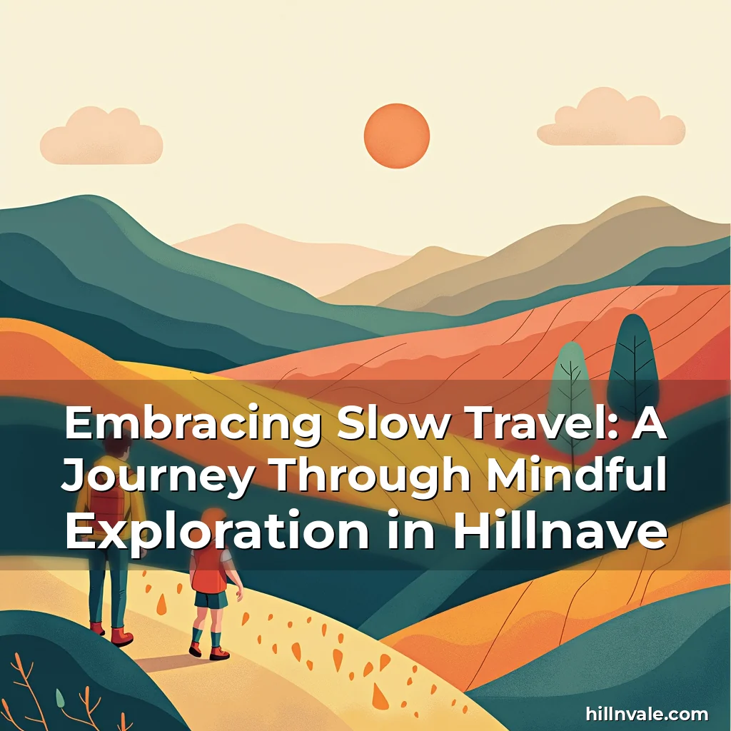 Read more about the article Embracing Slow Travel: A Journey Through Mindful Exploration in Hillnave