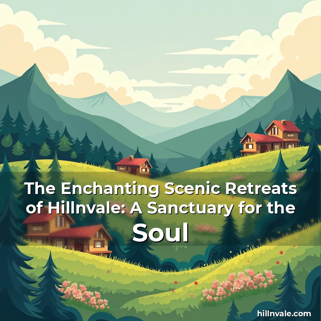 Read more about the article The Enchanting Scenic Retreats of Hillnvale: A Sanctuary for the Soul