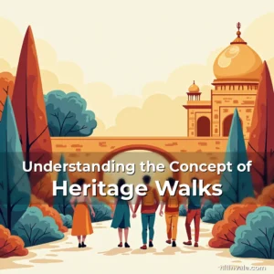 Artistic representation for Understanding the Concept of Heritage Walks