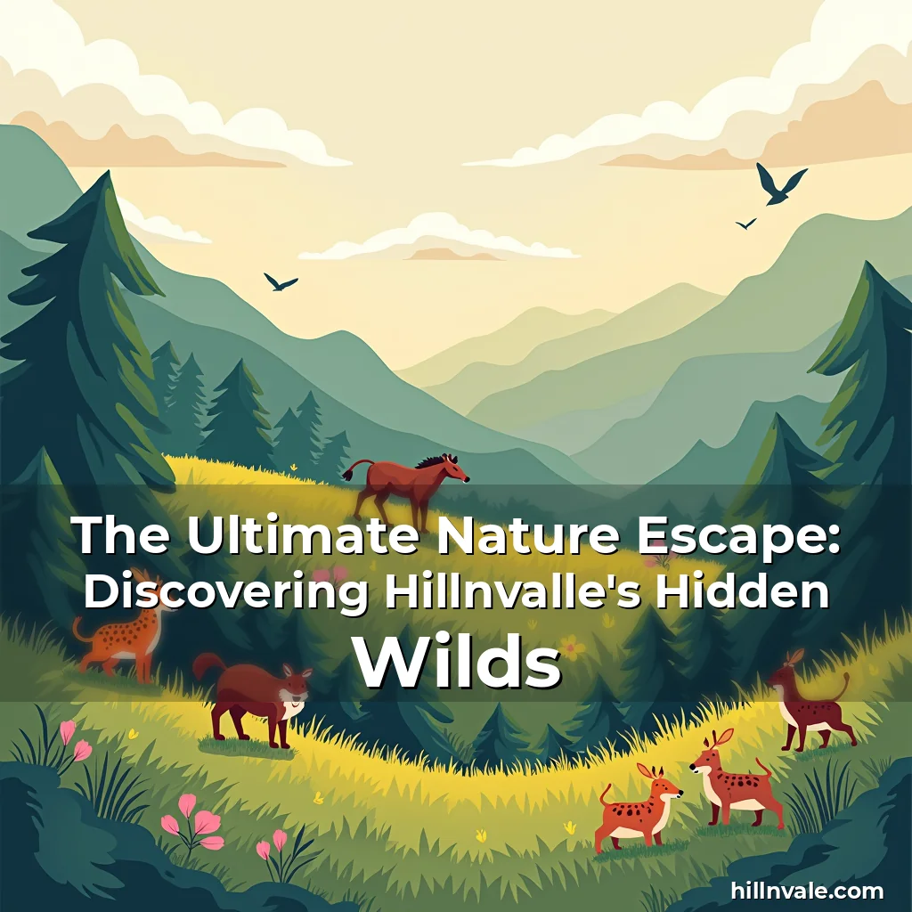 Read more about the article The Ultimate Nature Escape: Discovering Hillnvalle’s Hidden Wilds