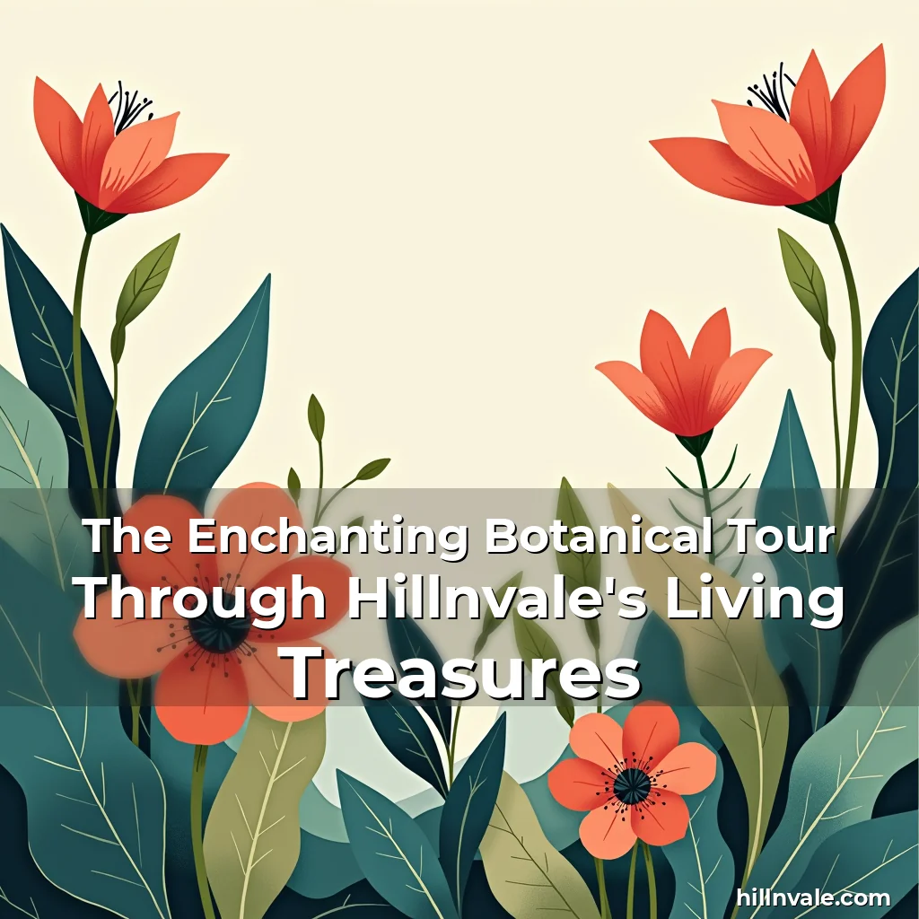 Read more about the article The Enchanting Botanical Tour Through Hillnvale’s Living Treasures